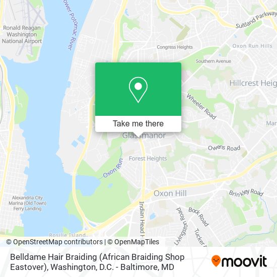 Mapa de Belldame Hair Braiding (African Braiding Shop Eastover)