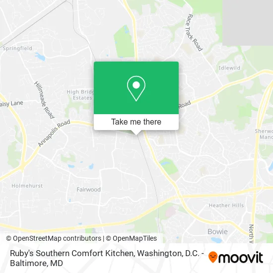 Mapa de Ruby's Southern Comfort Kitchen