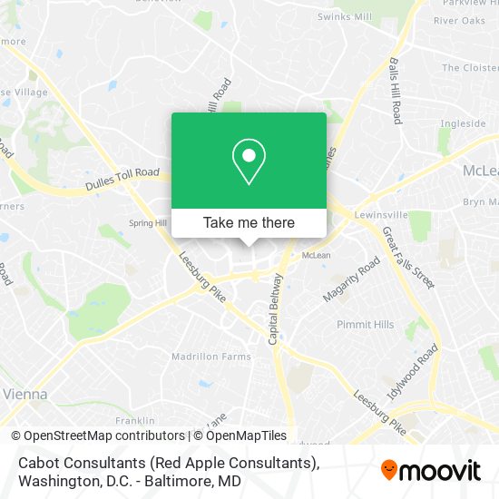 Cabot Consultants (Red Apple Consultants) map