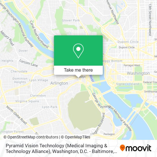 Mapa de Pyramid Vision Technology (Medical Imaging & Technology Alliance)