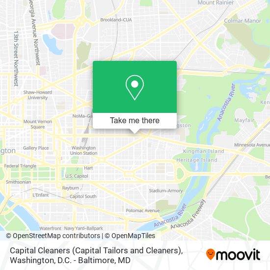 Capital Cleaners (Capital Tailors and Cleaners) map