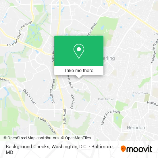 Background Checks map