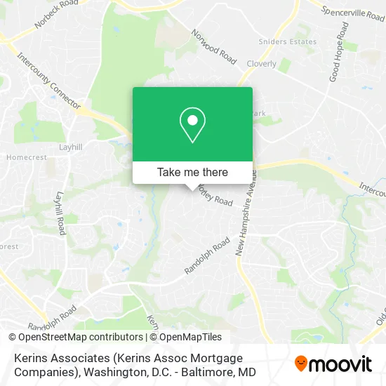 Mapa de Kerins Associates (Kerins Assoc Mortgage Companies)