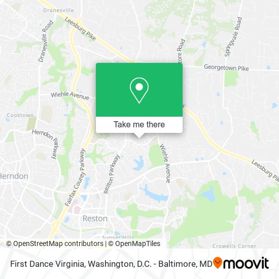 First Dance Virginia map
