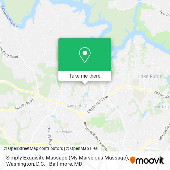Simply Exquisite Massage (My Marvelous Massage) map