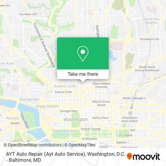 AYT Auto Repair (Ayt Auto Service) map