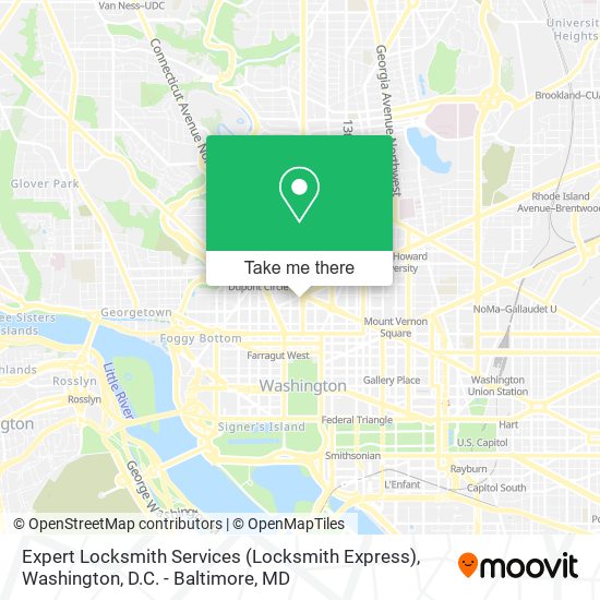 Expert Locksmith Services (Locksmith Express) map