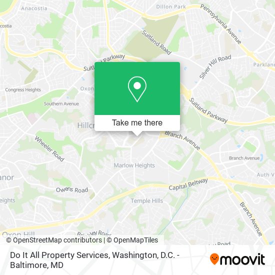 Do It All Property Services map