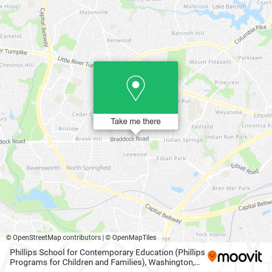 Phillips School for Contemporary Education (Phillips Programs for Children and Families) map