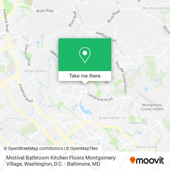 Mapa de Mistival Bathroom Kitchen Floors Montgomery Village