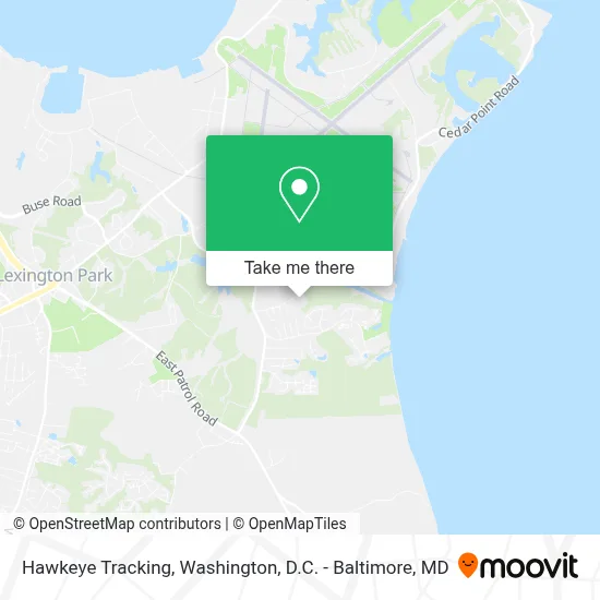 Hawkeye Tracking map