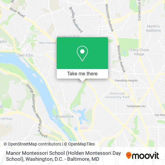 Mapa de Manor Montessori School (Holden Montessori Day School)