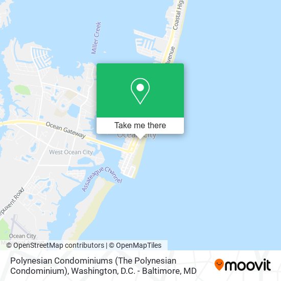 Mapa de Polynesian Condominiums (The Polynesian Condominium)