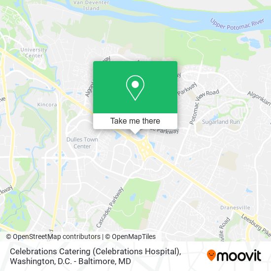 Mapa de Celebrations Catering (Celebrations Hospital)