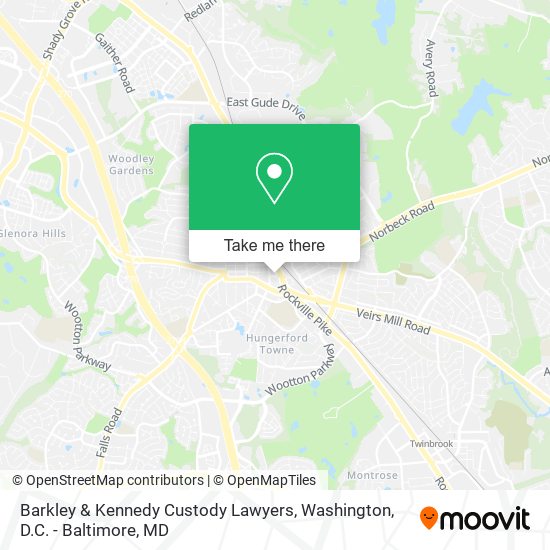 Mapa de Barkley & Kennedy Custody Lawyers