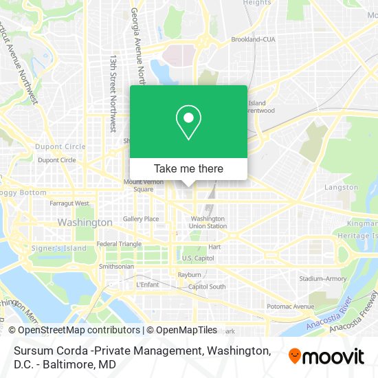 Sursum Corda -Private Management map