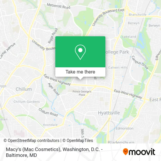 Macy's (Mac Cosmetics) map