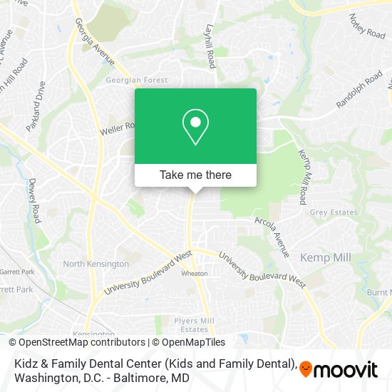 Kidz & Family Dental Center (Kids and Family Dental) map