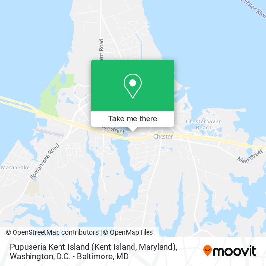 Mapa de Pupuseria Kent Island (Kent Island, Maryland)