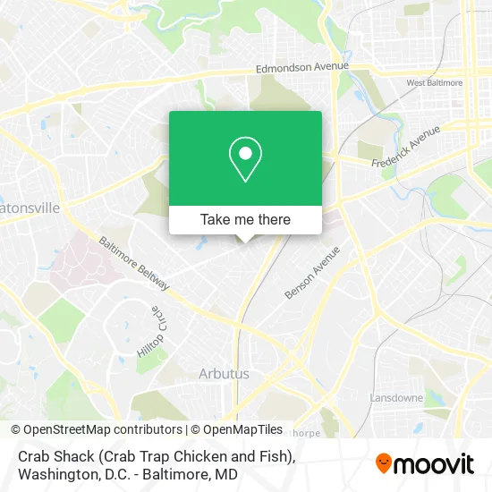 Mapa de Crab Shack (Crab Trap Chicken and Fish)