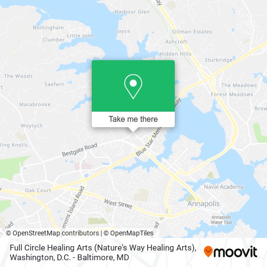 Full Circle Healing Arts (Nature's Way Healing Arts) map