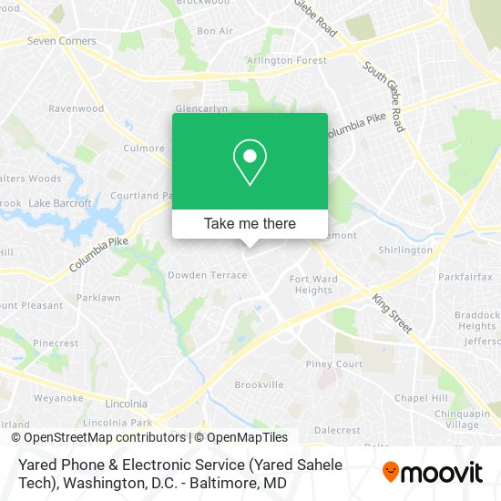 Mapa de Yared Phone & Electronic Service (Yared Sahele Tech)