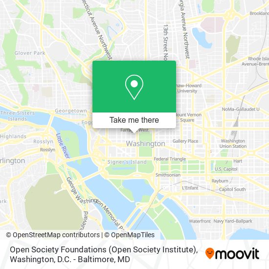 Open Society Foundations (Open Society Institute) map