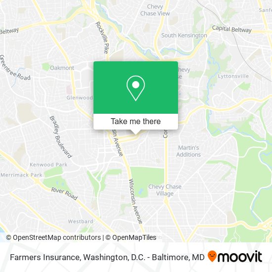 Farmers Insurance map