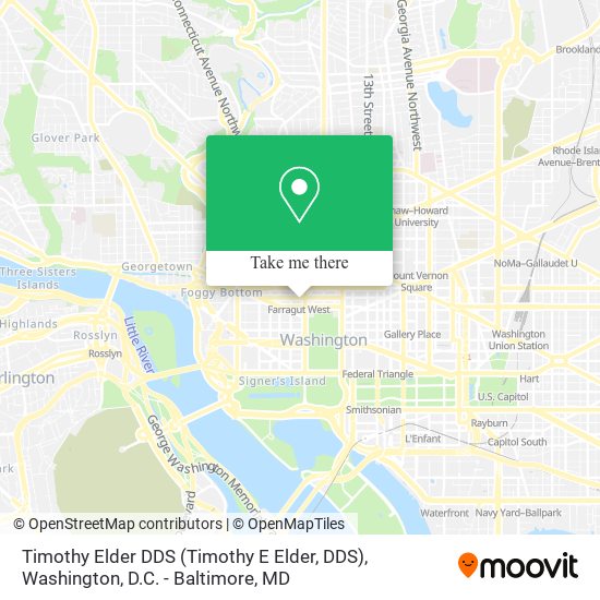 Timothy Elder DDS (Timothy E Elder, DDS) map