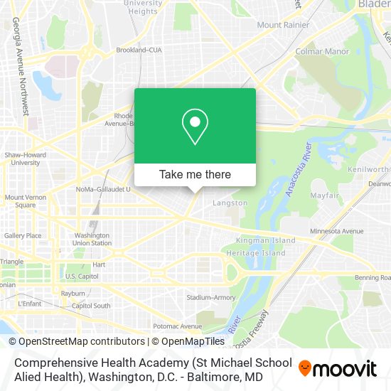 Comprehensive Health Academy (St Michael School Alied Health) map