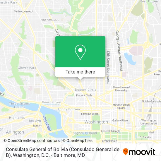 Consulate General of Bolivia (Consulado General de B) map