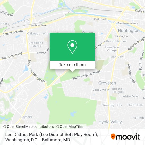 Lee District Park (Lee District Soft Play Room) map