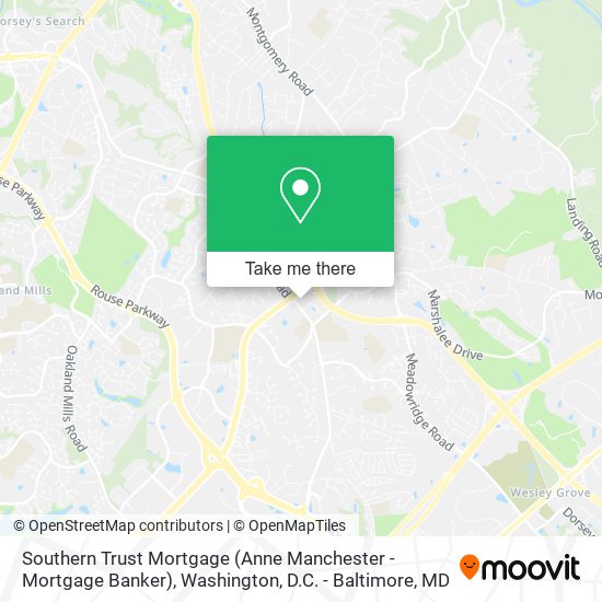 Mapa de Southern Trust Mortgage (Anne Manchester - Mortgage Banker)