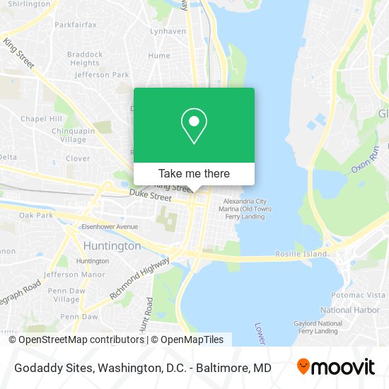 Godaddy Sites map