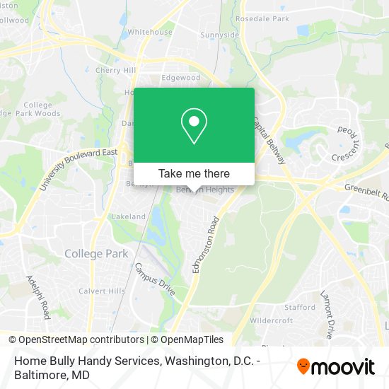 Home Bully Handy Services map