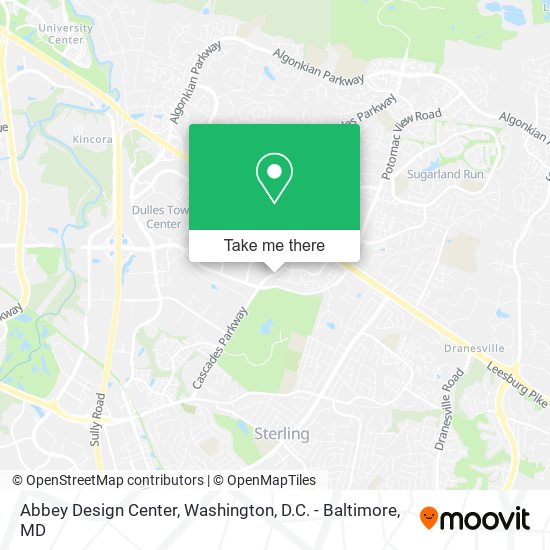 Abbey Design Center map
