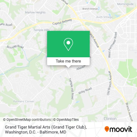 Grand Tiger Martial Arts (Grand Tiger Club) map
