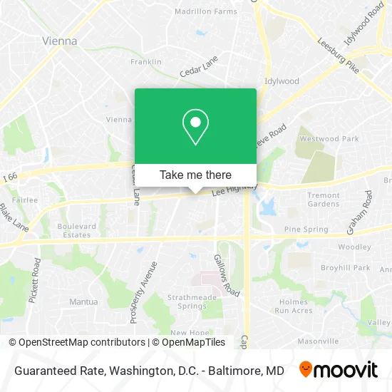 Mapa de Guaranteed Rate