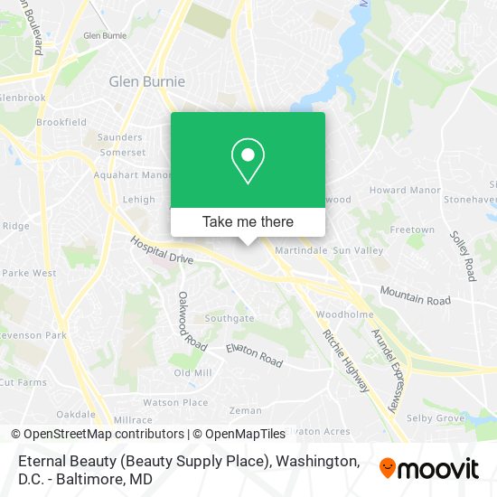 Mapa de Eternal Beauty (Beauty Supply Place)