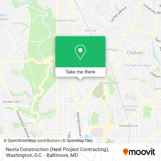 Nexta Construction (Next Project Contracting) map