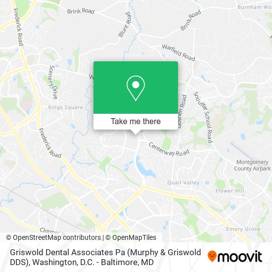 Mapa de Griswold Dental Associates Pa (Murphy & Griswold DDS)