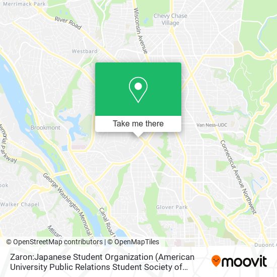 Mapa de Zaron:Japanese Student Organization