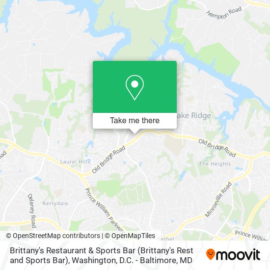 Brittany's Restaurant & Sports Bar (Brittany's Rest and Sports Bar) map