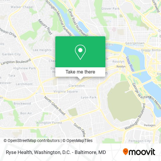 Ryse Health map