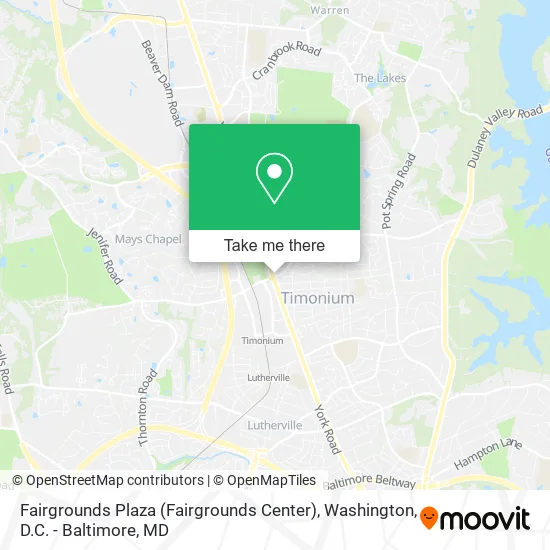 Fairgrounds Plaza (Fairgrounds Center) map