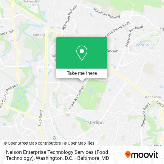 Nelson Enterprise Technology Services (Food Technology) map