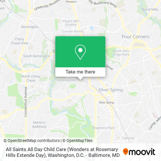 All Saints All Day Child Care (Wonders at Rosemary Hills Extende Day) map