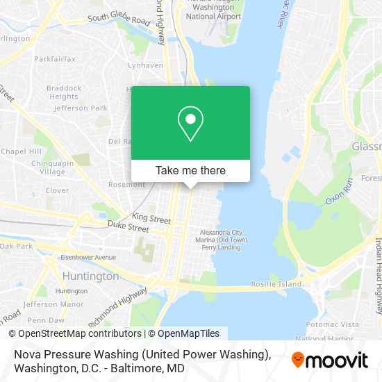 Mapa de Nova Pressure Washing (United Power Washing)