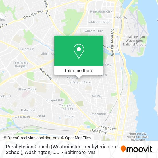 Mapa de Presbyterian Church (Westminster Presbyterian Pre-School)