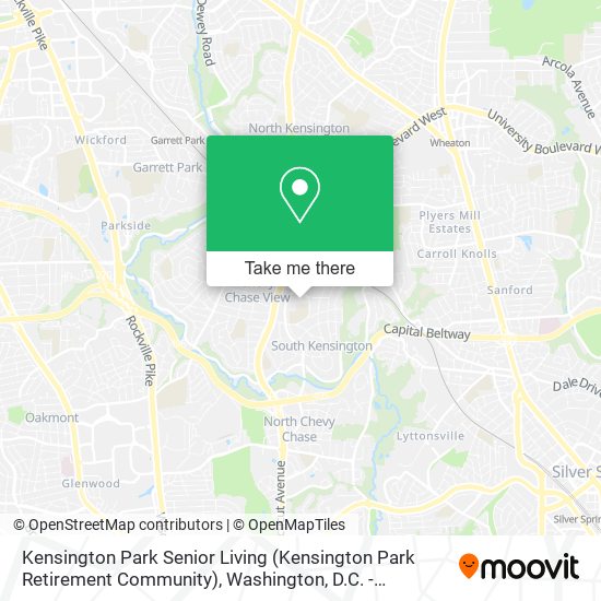 Kensington Park Senior Living (Kensington Park Retirement Community) map